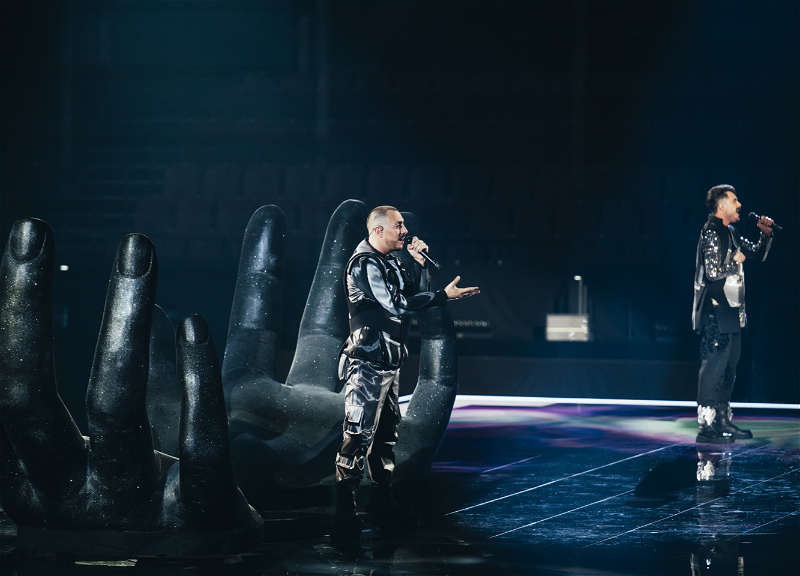 Вторая репетиция Fahree и Илькина Довлатова на сцене «Евровидения 2024» - ФОТО